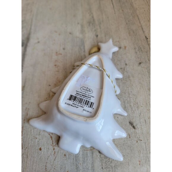 Mud pie dip bowl set tree-shaped Xmas home decor small - Picture 5 of 5